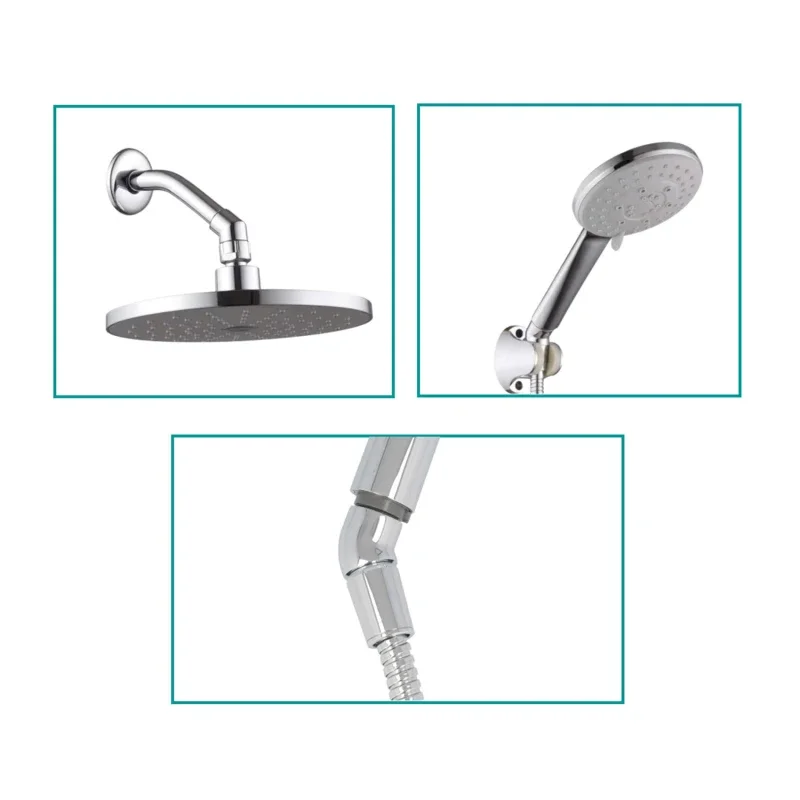 Насадка для душа с адаптером под углом 90 ° 135