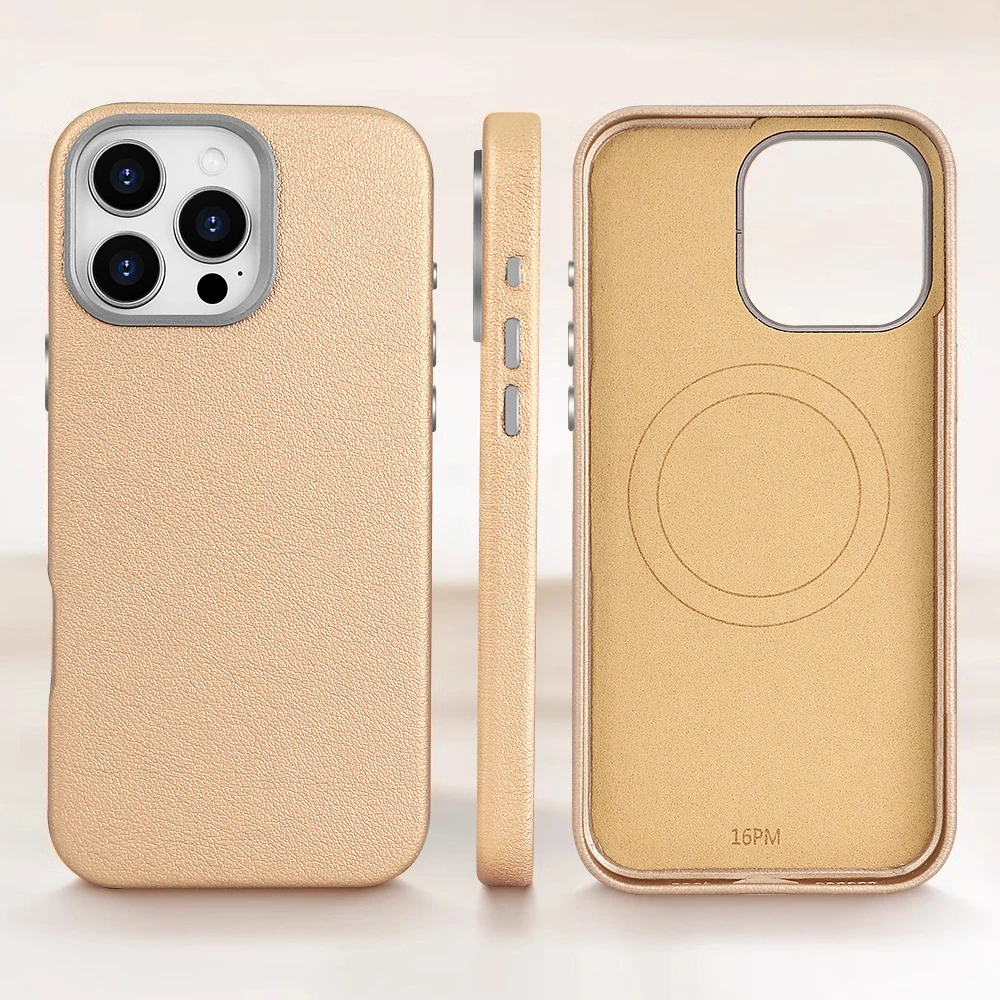 VIETAO-магнитный чехол для мобильного телефона iPhone простая кожа с полным покрытием