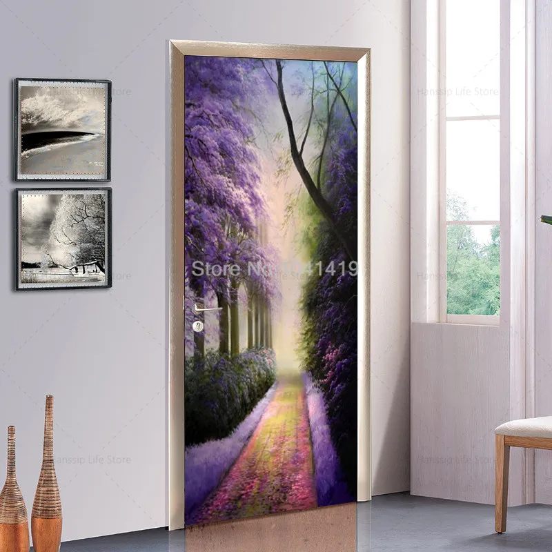 Самоклеящаяся Настенная Наклейка на дверь 29 видов