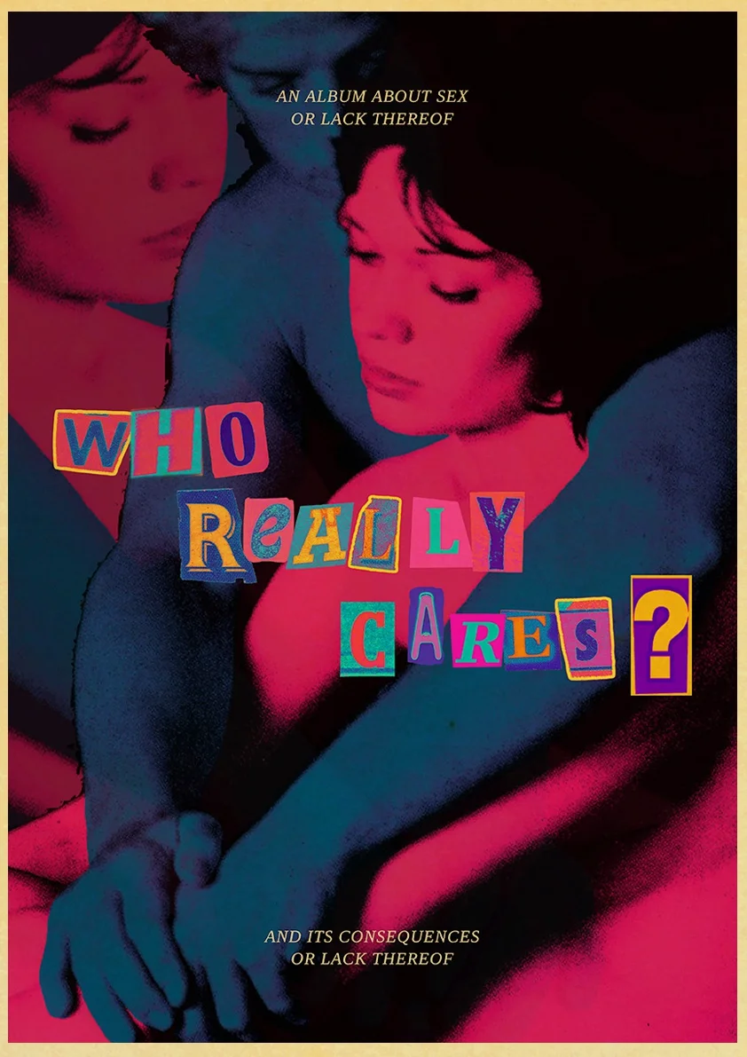 TV Girl постер ностальгия Harajuku печать на крафтовой бумаге украшение для салона