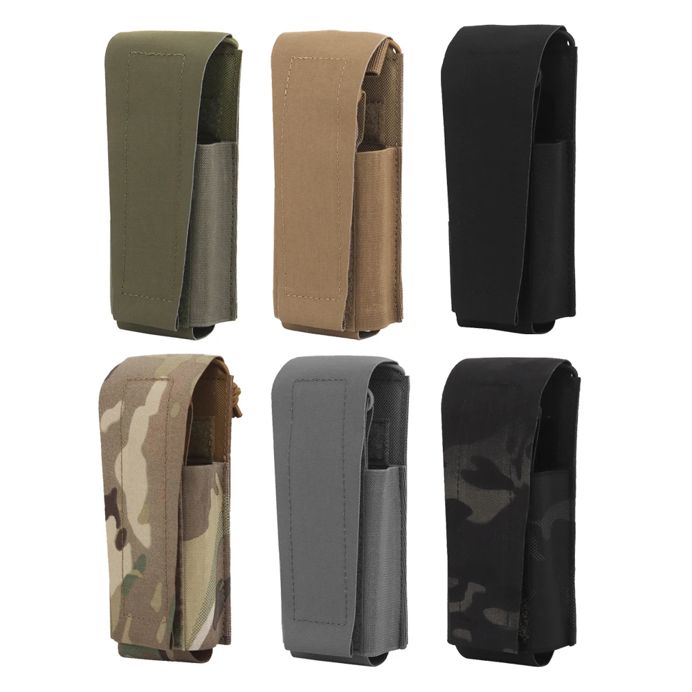 Tactical Rifle Open-Top Magazine Pouch for AK AR M4 AR15 Mags MOLLE Military Pouch Phone Radio Holster for Hunting Vest Backpack