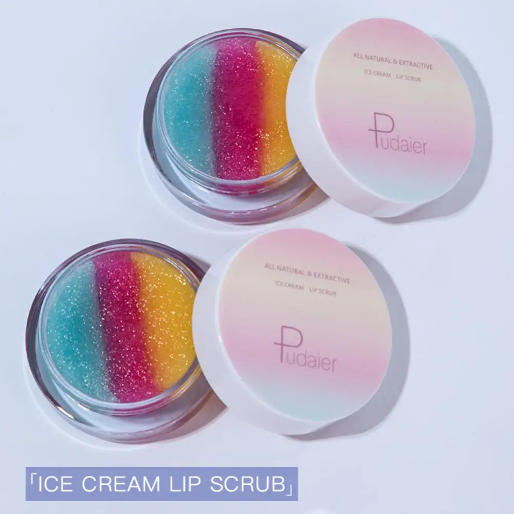 Натуральный гелевый скраб для губ крем с увеличением увлажняющий бальзам