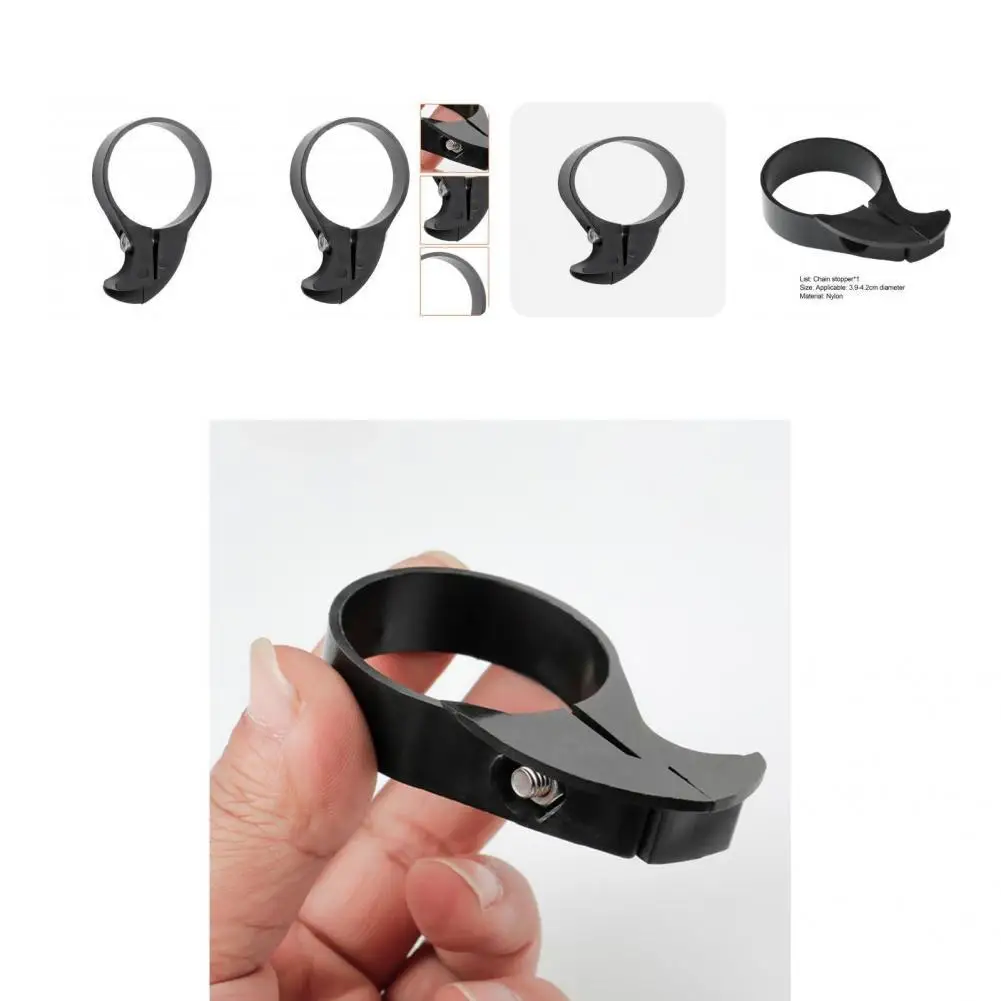 

Chain Protector Excellent Rust Resistant Bike Chain Deflector Nylon Bike Chain Guide High-strength for Outdoor Riding