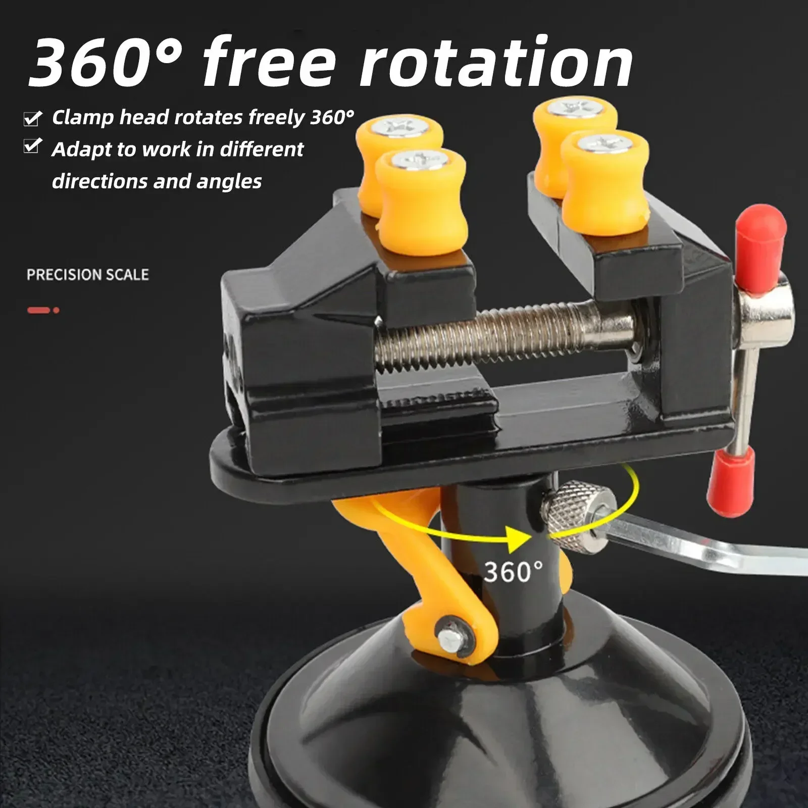 360 ° Подставка вращающийся мини-стол деревообрабатывающие вращающиеся тиски