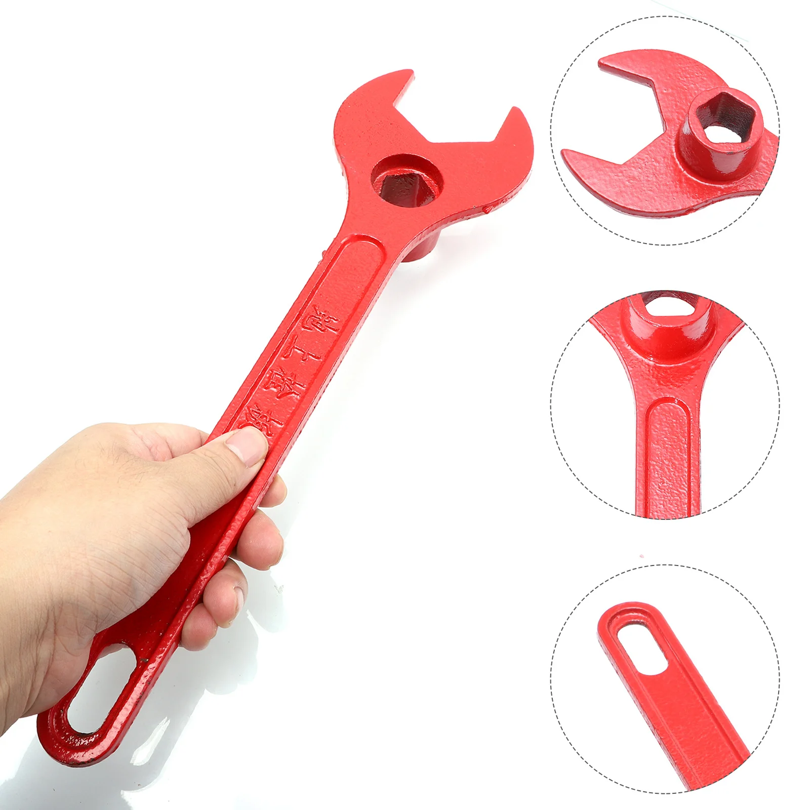 

1pc Fire Hydrant Spanner Fire Hydrant Cast Iron Wrench Universal Hydrant Wrench