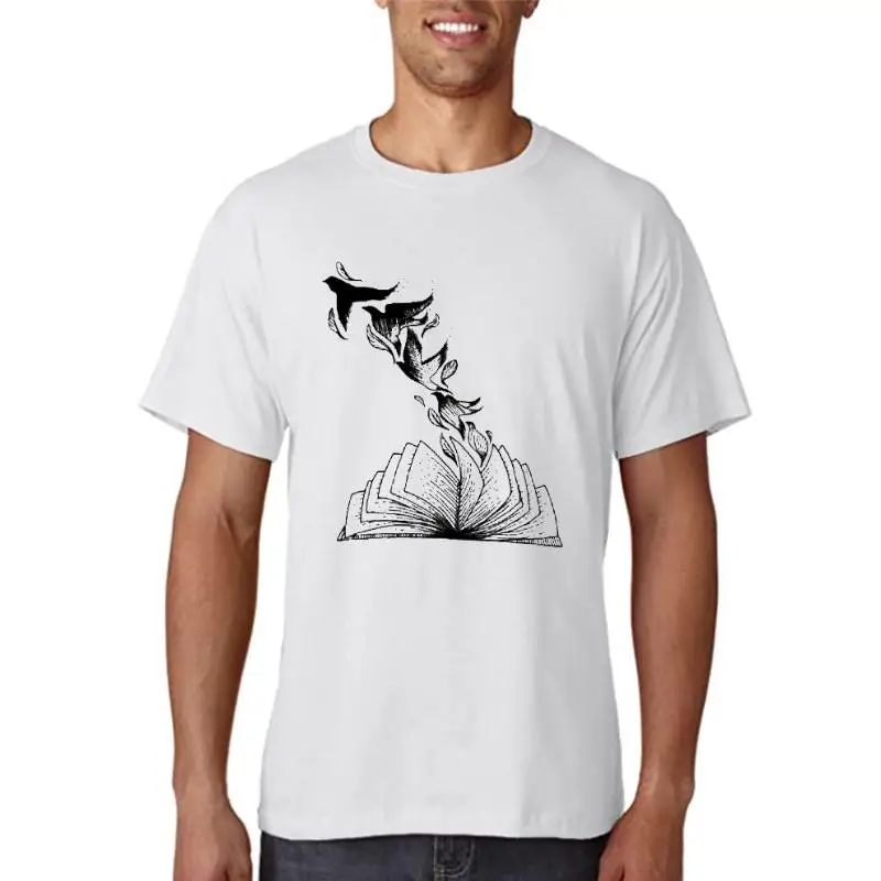 

Футболка женская с принтом птиц, повседневный милый топ с графическим принтом, в стиле 90-х, модная одежда, на весну-лето