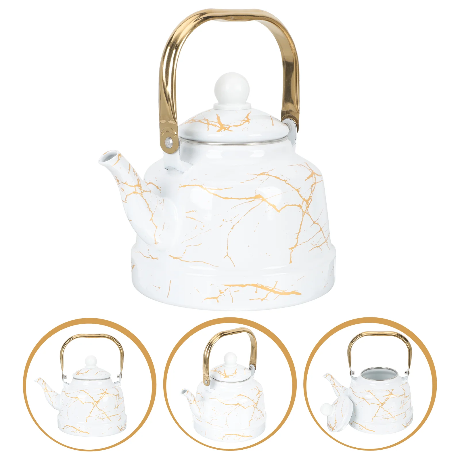 

Thickened Multi-purpose Portable Stovetop Kettle Loose Tea Pot Tea Party Tea Pot Kettle Tea Pot Enamel Kettle