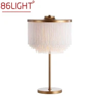 86light postmodern table lamp led creative art bedside vintage desk light for home decor free shipping