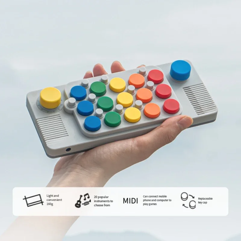 1 карманная музыкальная клавиатура электронный орган Гуаню фортепиано для