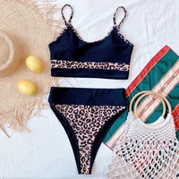 women bandage floral print bikini set push up camisole swimsuit beachwear padded two piece swimwear