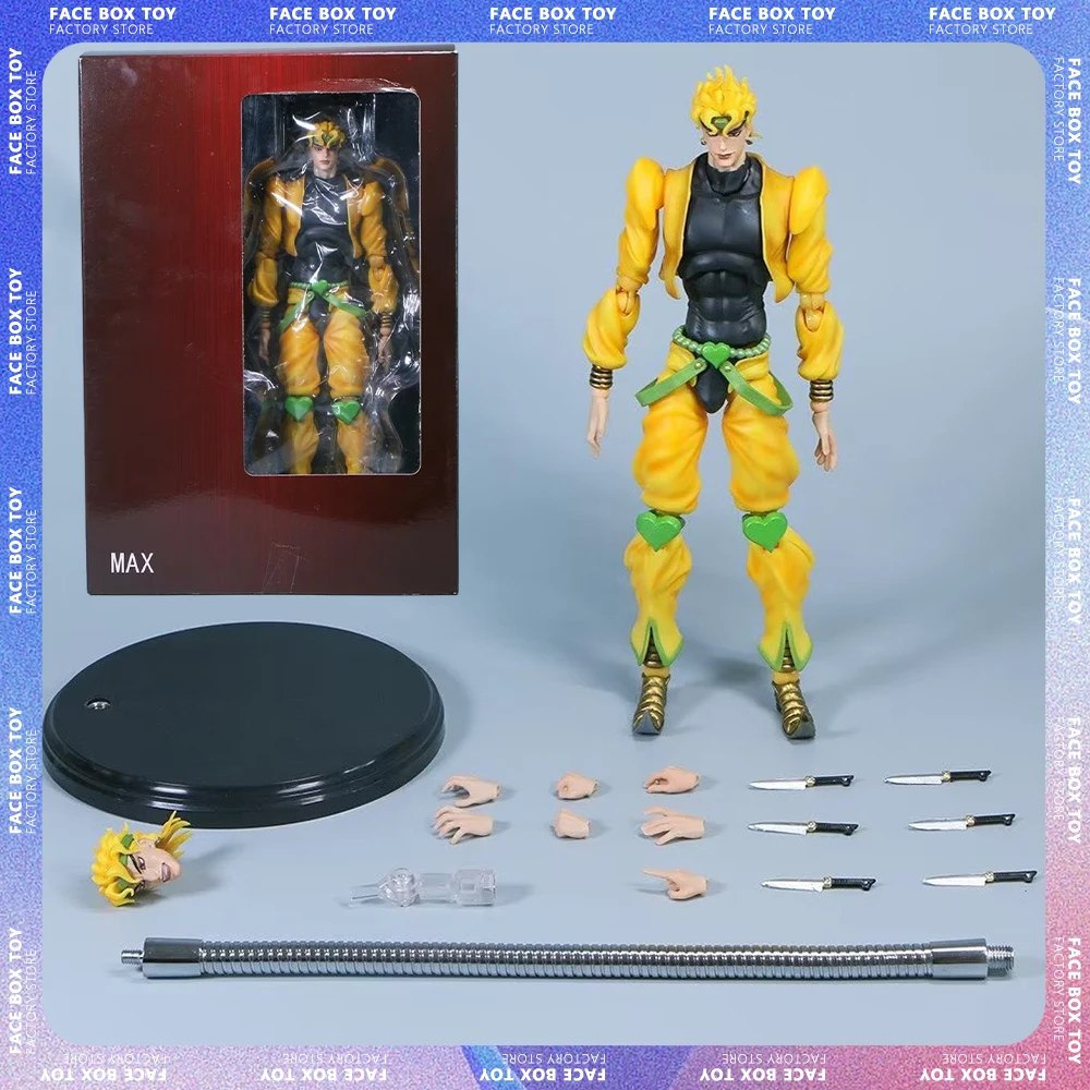 Фигурка героя мультфильма «Невероятные приключения Джоджо», экшн-фигурка Дио брендо, коллекционная кукла, подарок, 24 см