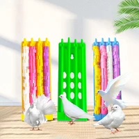 pigeon foot ring holder 4 rows large space multicolor hanging foot ring stand rack bird accessories