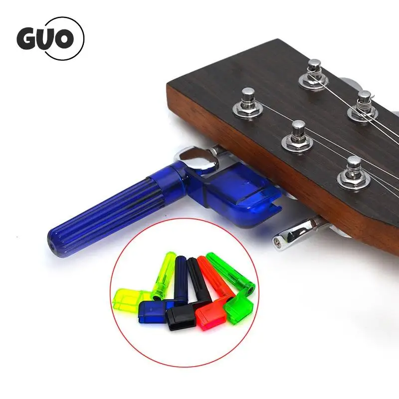 

1pc Colorful Plastic Acoustic Electric Guitar String Winder Musical Instrument Accessory Parts High Quality