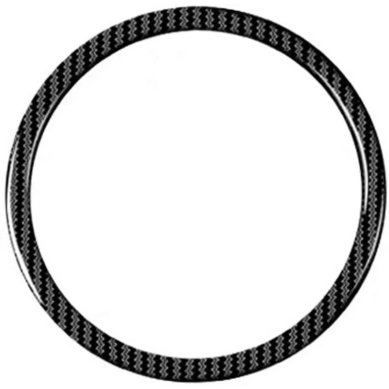 

Carbon Steering Wheel Trim Sequins, Steering Wheel Ring Logo Applique Cover,Car Accessories,for Mazda 3 6 Cx-4 CX5 CX9