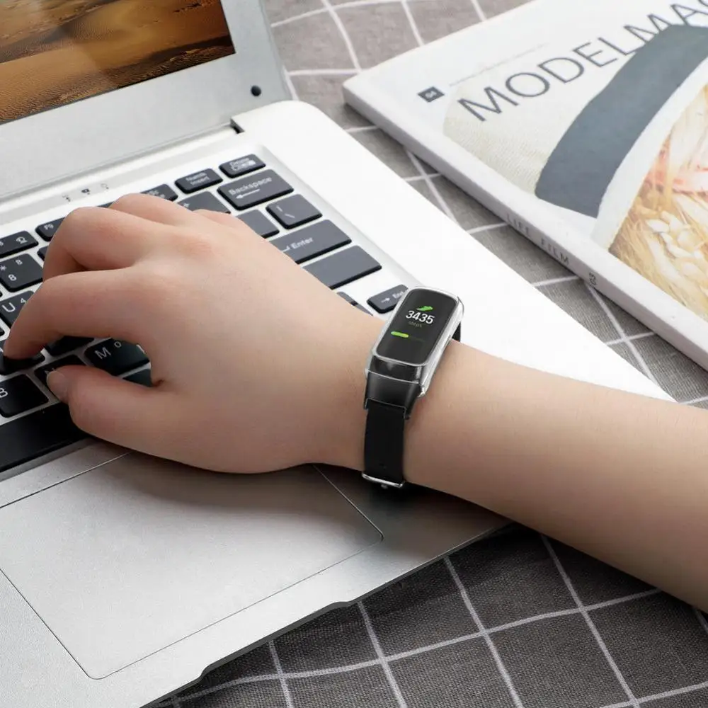 

Protective Case Cover TPU Protector 360 Degree Watch for Galaxy Fit SM-R370
