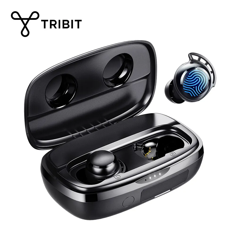 Трибит FlyBuds 3 TWS Bluetooth наушники IPX8 водонепроницаемые 100 часов беззвучные наушники с сенсорным управлением Встроенный микрофон