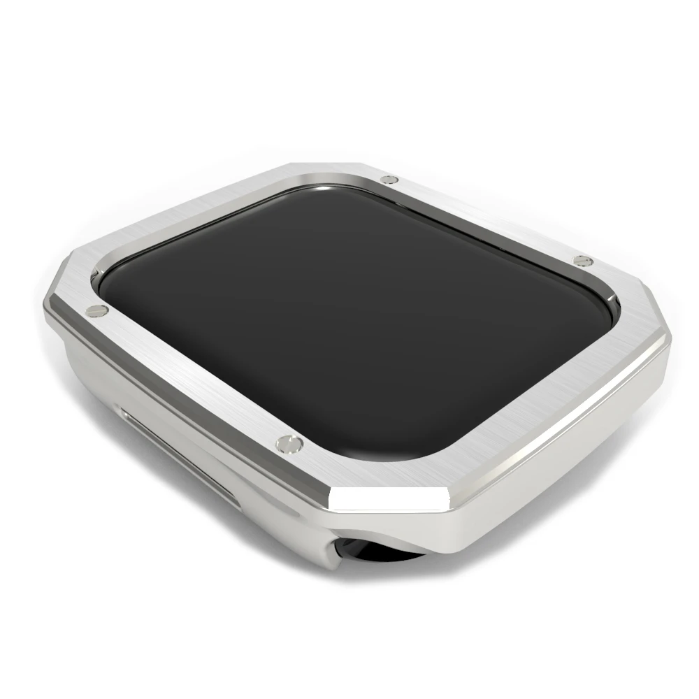 Cover for Apple Watch 8 7 45mm 41mm 40mm 44mm ultra 49mm PC Plating Brushed Drop-proof Protective Case for iWatch series 6 5 se