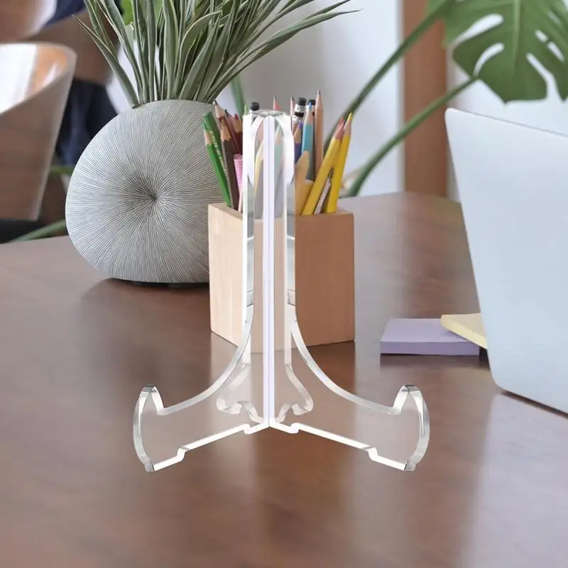 Акриловая подставка для монет держатель небольшая мольберта нескользящий