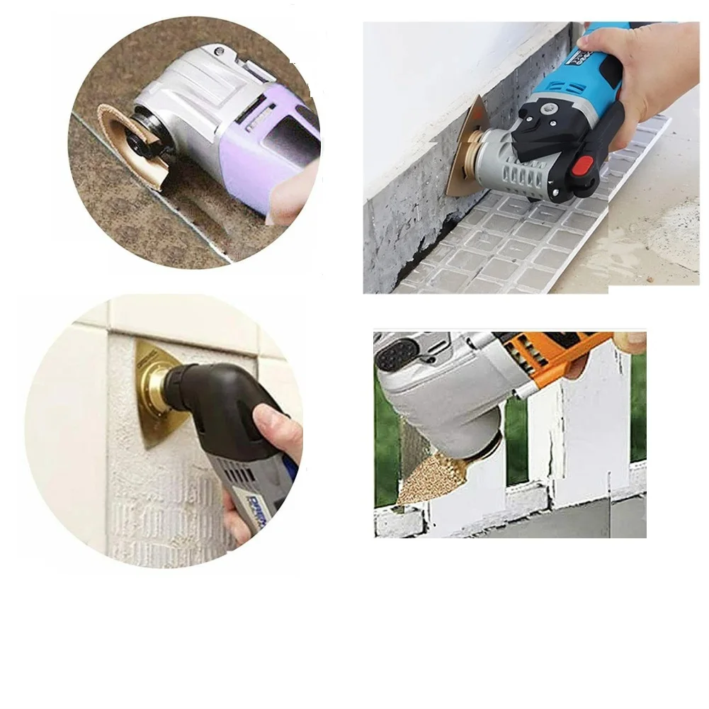 

Portable Durable High Quality Nice Pratical Cutting Tool Saw Blades 1 PC 1* Carbide Oscillating Triangle For Tile