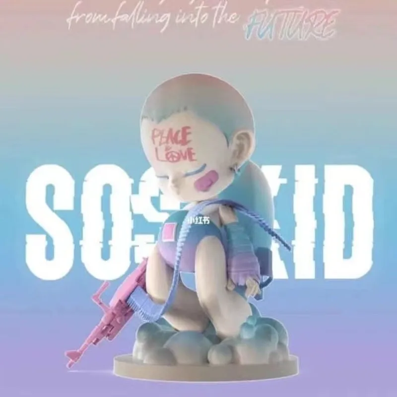 

Anime SOS KID Soskid Series Blind Box Guess Bag Figurine Action Figure Cartoon Character Model Toys Doll Desktop Collection