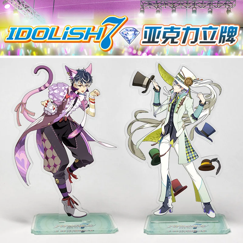 

Аниме IDOLiSH7 сунохара момомоза Orikasa Yukito Kujo Tenn Izumi Mitsuki прозрачные двухсторонние фигурки украшения стенд модель