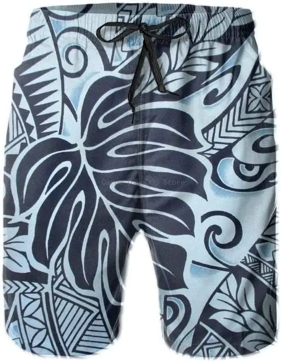 

Mens Board Shorts Beach Swim Trunks with Pockets Quick Dry Surf Bathing Suit