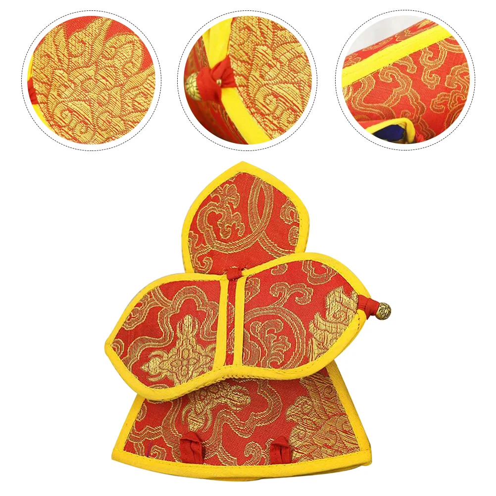 

Jingle Bells Crafts Vajra Storage Bag Pouch Musical Instrument Brocade Thickened Dorje