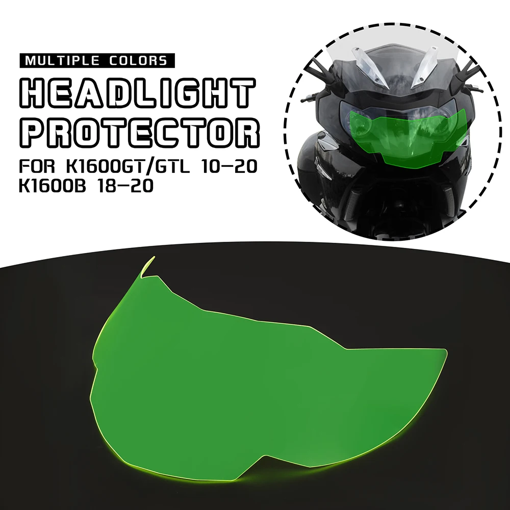 Motorcycle Headlight Grille Guard Lens Protector Screen Shield Lens For BMW K1600GT/GTL K1600GT K1600GTL 10-20 K1600B 18-20