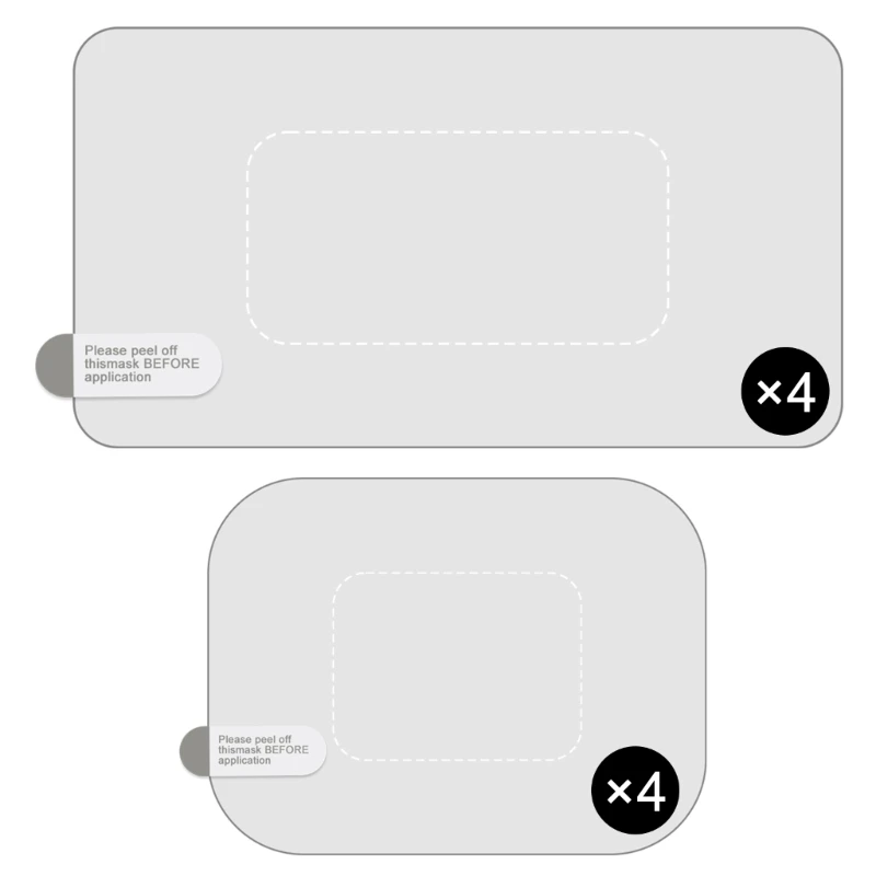 Электростатические наклейки для прозрачного крепления видеорегистратора