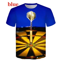 personality dart board 3d printed t shirt summer hipster short sleeve cool fashion tee tops