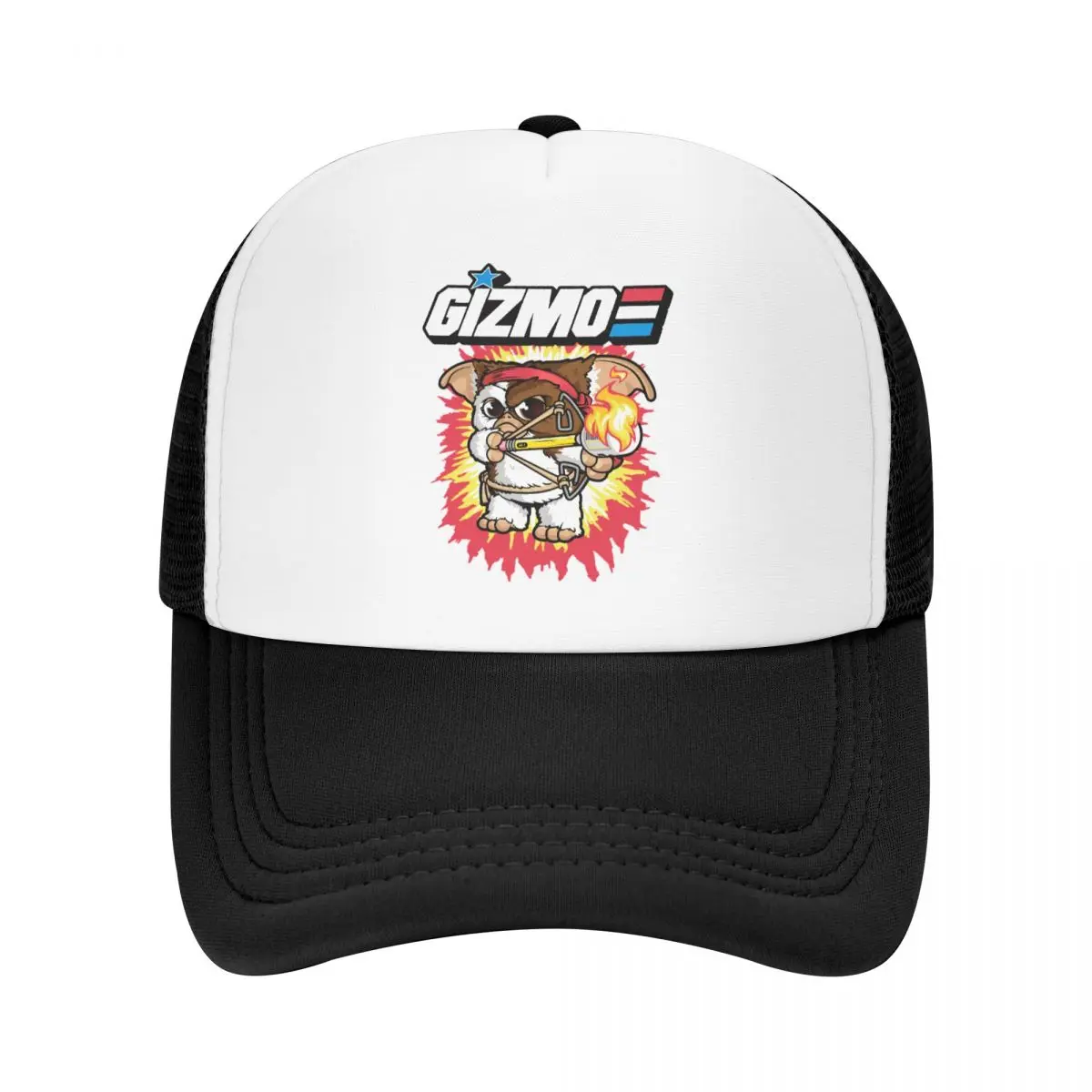 

Punk Unisex Funny Gremlins Trucker Hat Adult Gizmo Mogwai Monster Adjustable Baseball Cap for Men Women Hip Hop Snapback Caps