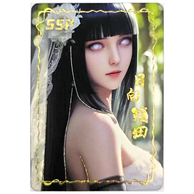 История богини аниме редкая SSP рефракционная фольга Tifa Fubuki Haruno Sakura Chun Li Игрушки