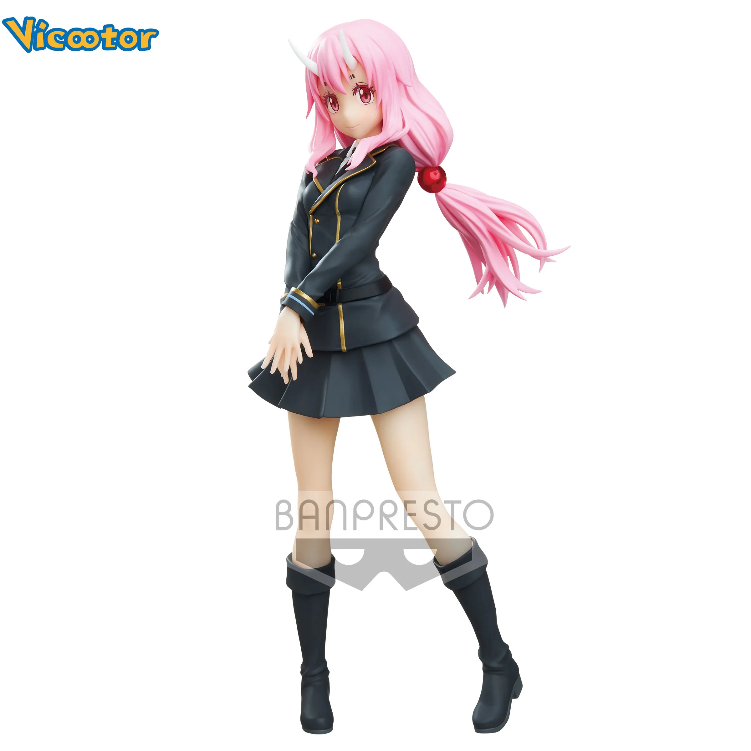 

Vicootor Original Japanese Version That Time I Got Reincarnated As A Slime Shuna School Uniform PVC Action Figure Cartoon Model