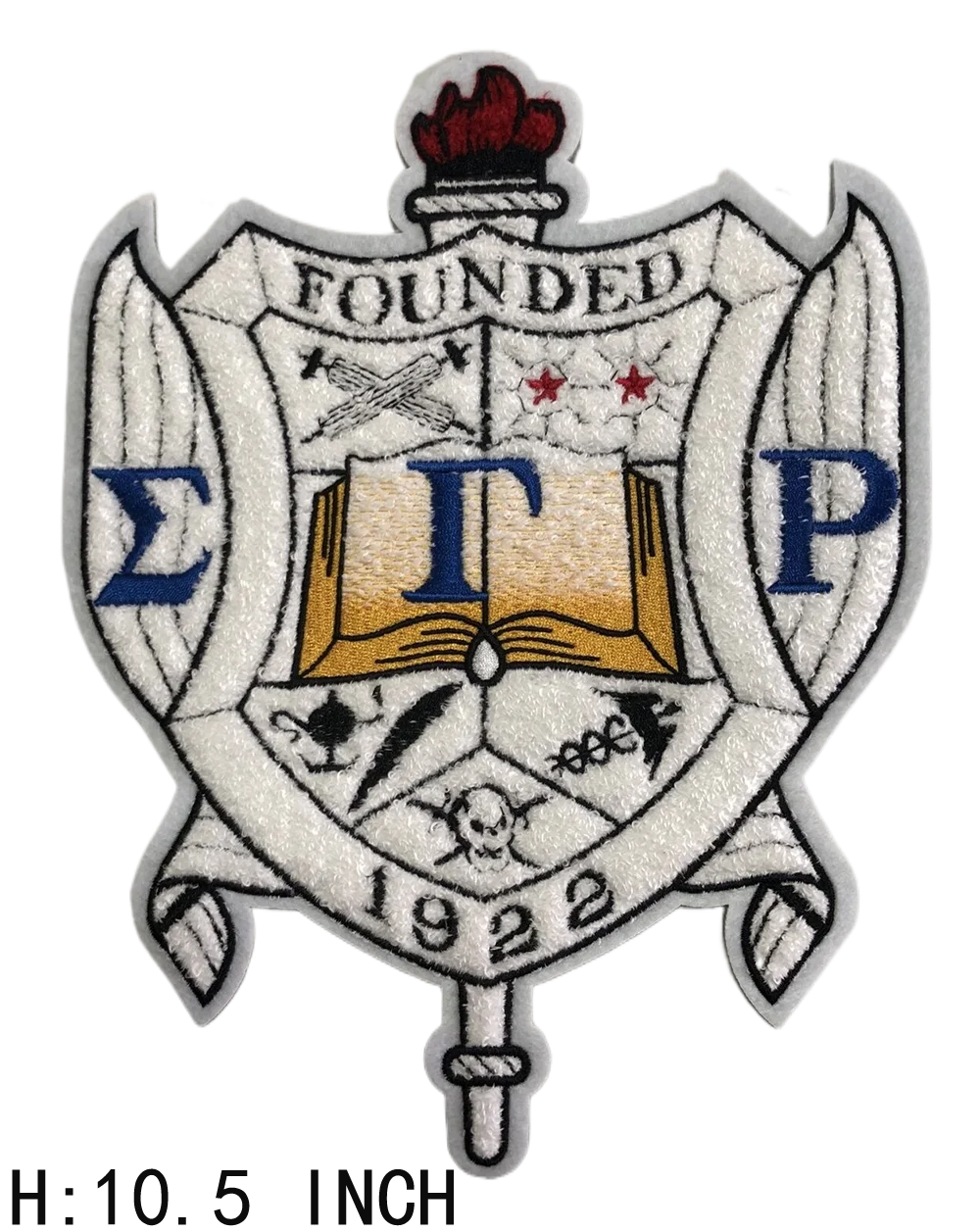 Нашивки из синели для одежды и сумок нашивка с утюгом буква &quotSigma Gamma Rho&quot