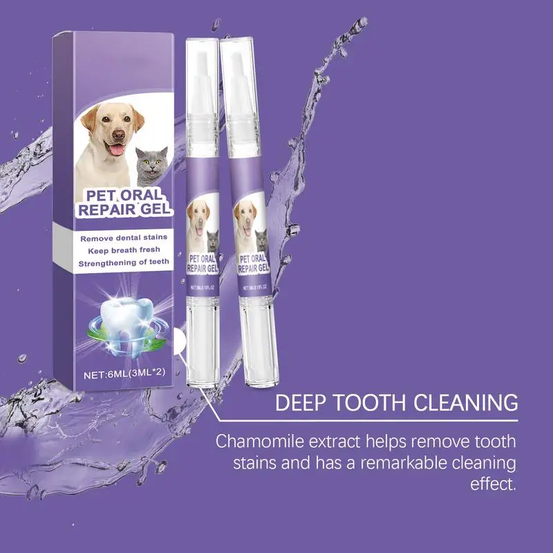Очищающая зубная щетка для домашних питомцев восстанавливающий гель орального