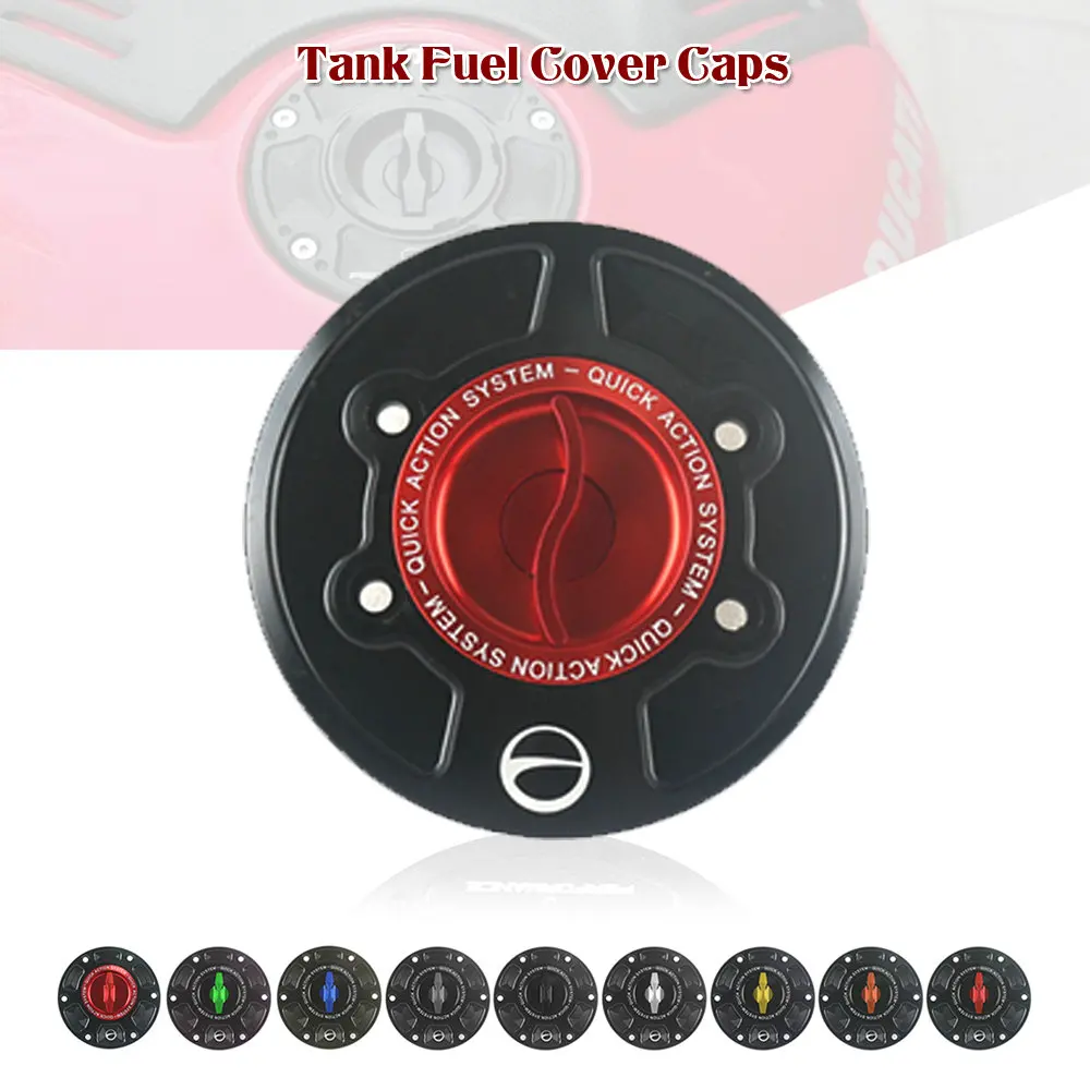 

CNC Keyless Racing Quick Release Motorcycle Tank Fuel Caps Case Gas Cover for BMW R9T 2014-2017 RnineT R nine T Scrambler