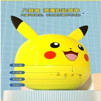 pok%c3%a9mon pikachu fantasy starry sky rotating music box remote control bedroom flash projection lamp childrens birthday gift toys