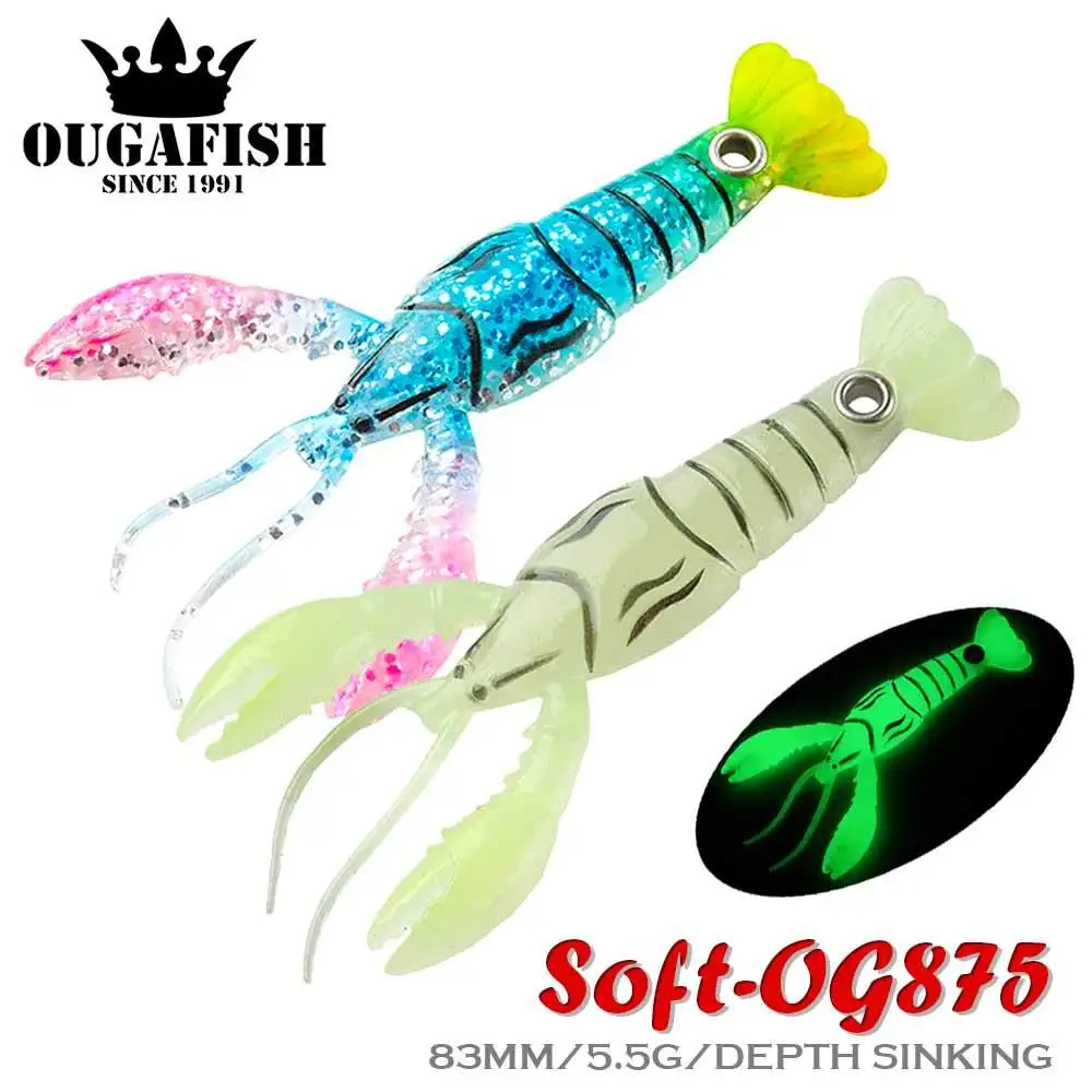 

2 шт./партия, силиконовые рыболовные приманки, 95 мм, 6 г