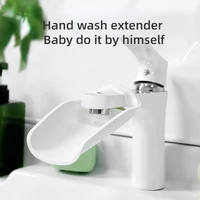 kitchen bathroom sink faucet extender lengthened handwasher guide sink extender child baby handwashing aid bathroom accessories