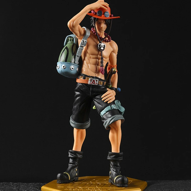 Цельная фигурка юбилейного огненного кулака Escal D Ace Luffy Brother Toys Япония Аниме