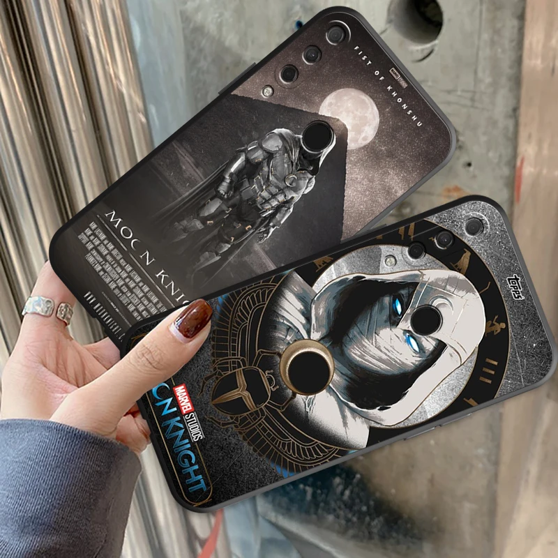 

Marvel Moon Knight Phone Case For HUAWEI P20 Lite Pro Plus P20 Lite 2019 Luxury Ultra Back Carcasa Protective Shell TPU