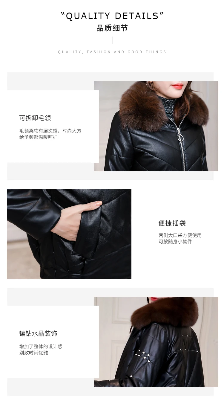 Новинка высококачественные женские пальто из натурального меха женская зимняя