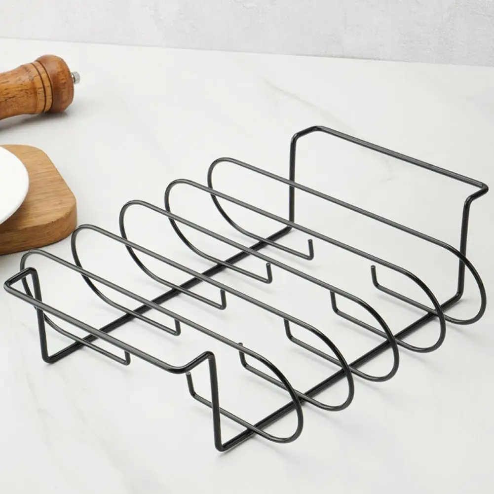 Органайзер в рубчик для гриля держатель барбекю стойка из нержавеющей стали