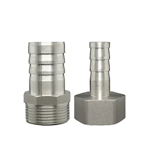 Переходник-переходник для шланга со штекером типа папа, 12 дюйма, 34 дюйма, 1 дюйм, x 8, 10, 12, 14, 16, 19 мм