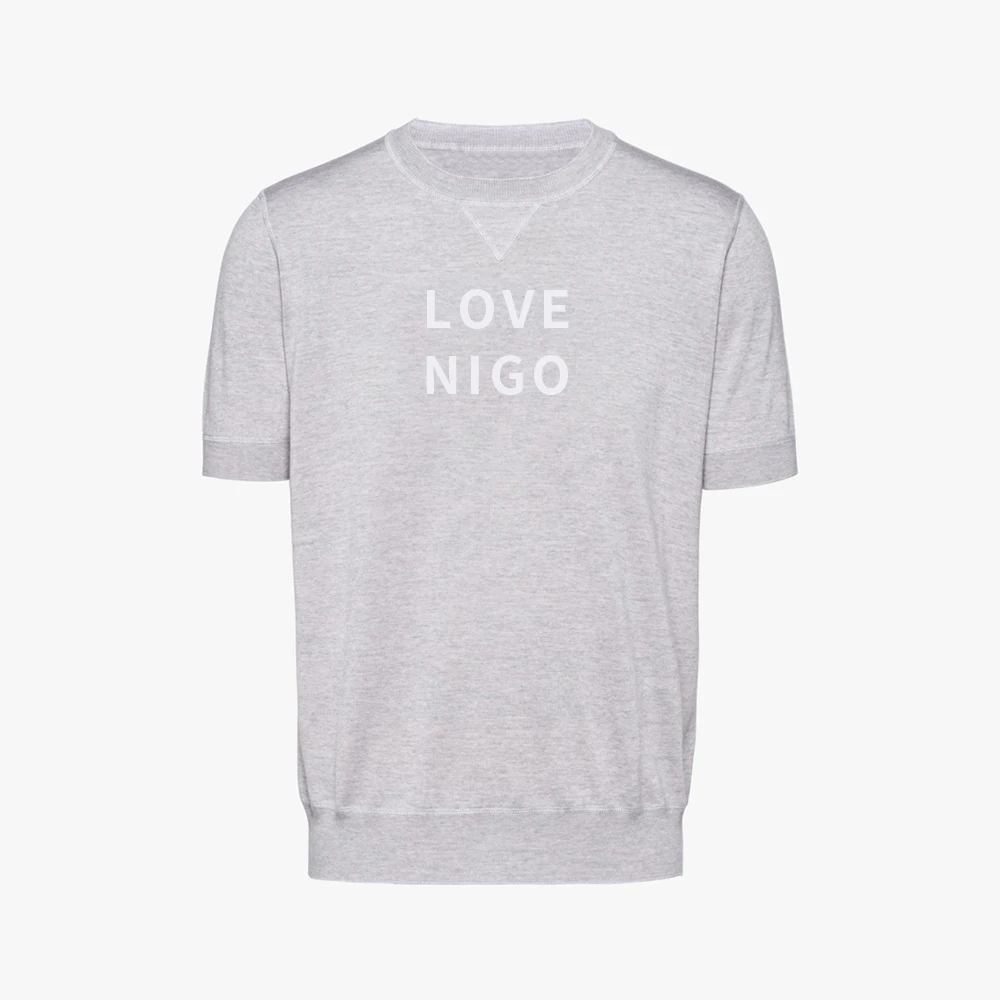 

Шерстяной и кашемировый свитер NIGO с круглым вырезом # nigo6637