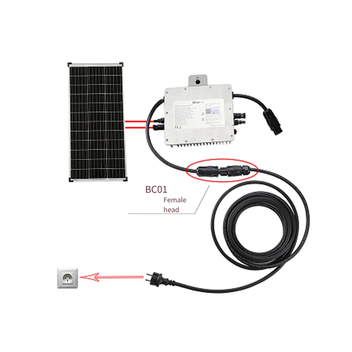 2 комплекта водонепроницаемый коннектор для солнечной панели IP68 4000 в 25 А
