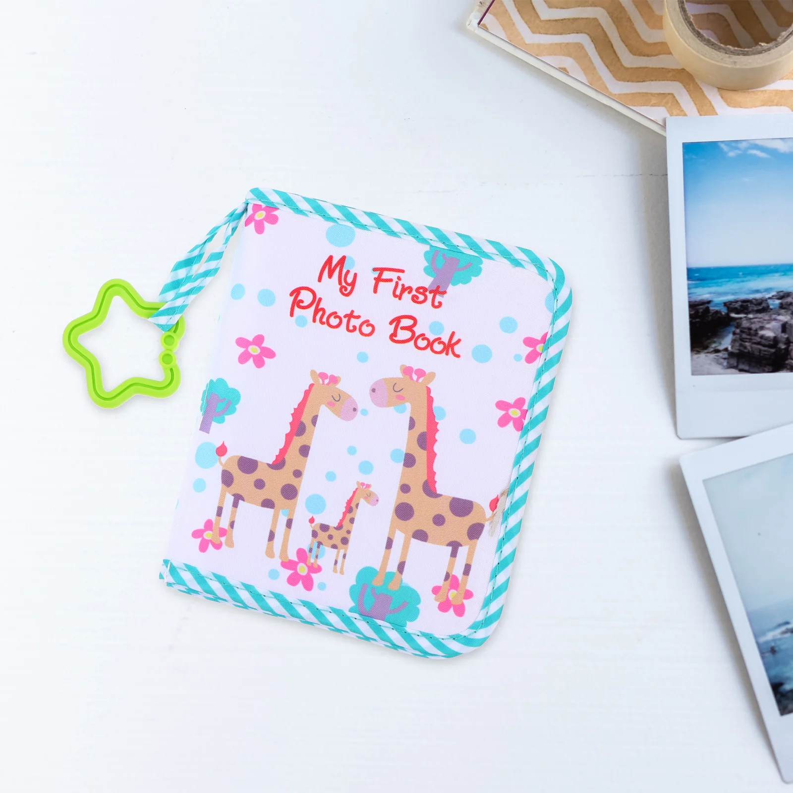 Тканевый детский фотоальбом для слайдов книг коллекционных альбомов с животными