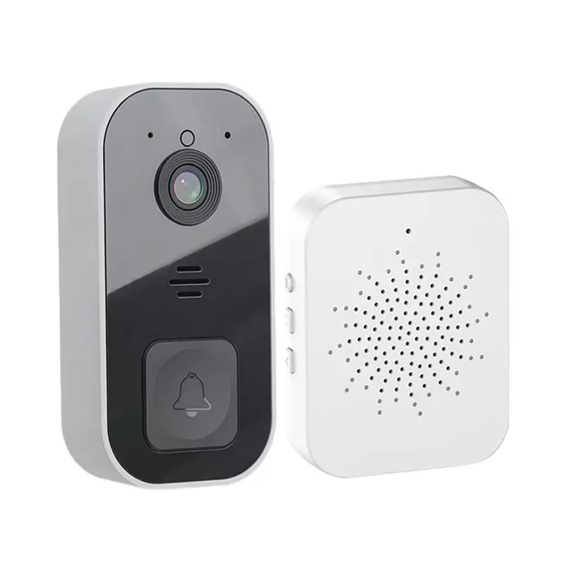 

Smart Video Doorbell HD Live Image Night Vision Wireless Security Door Doorbell With 120 Wide Angle Automatic Recording