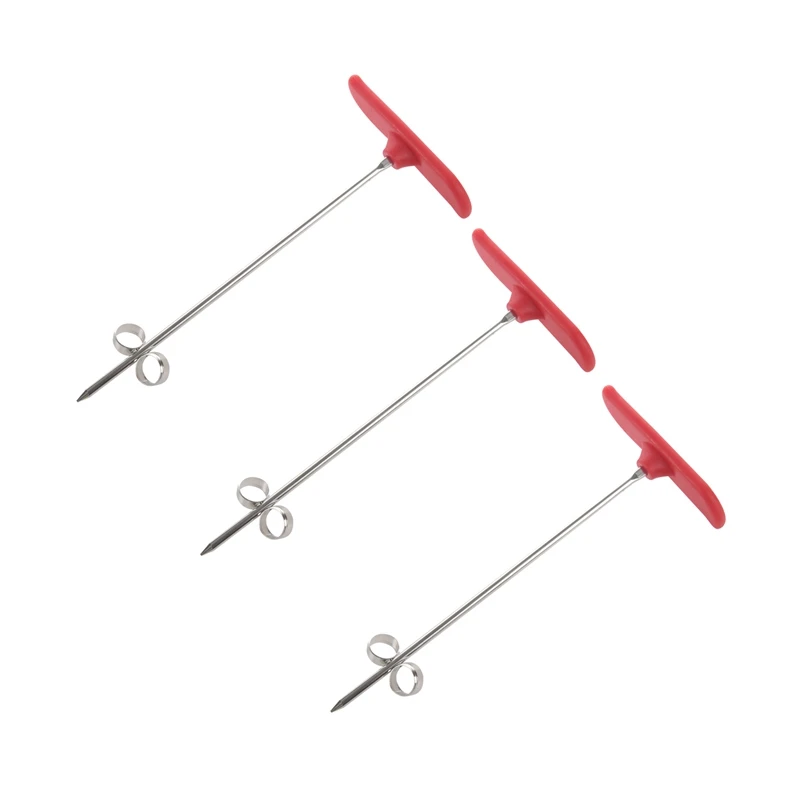 

3X Новый креативный фотоэлектрический нож из нержавеющей стали ручной спиральный резак для резьбы кухонный поднос красный