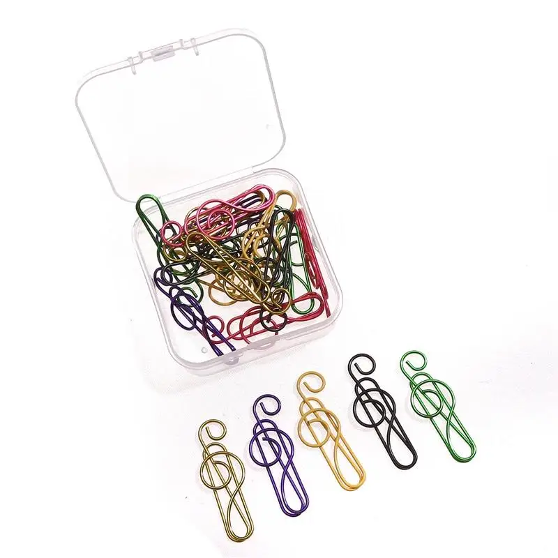 Креативные Милые Металлические Закладки Набор 20/100 Шт. Индексные Булавки Для